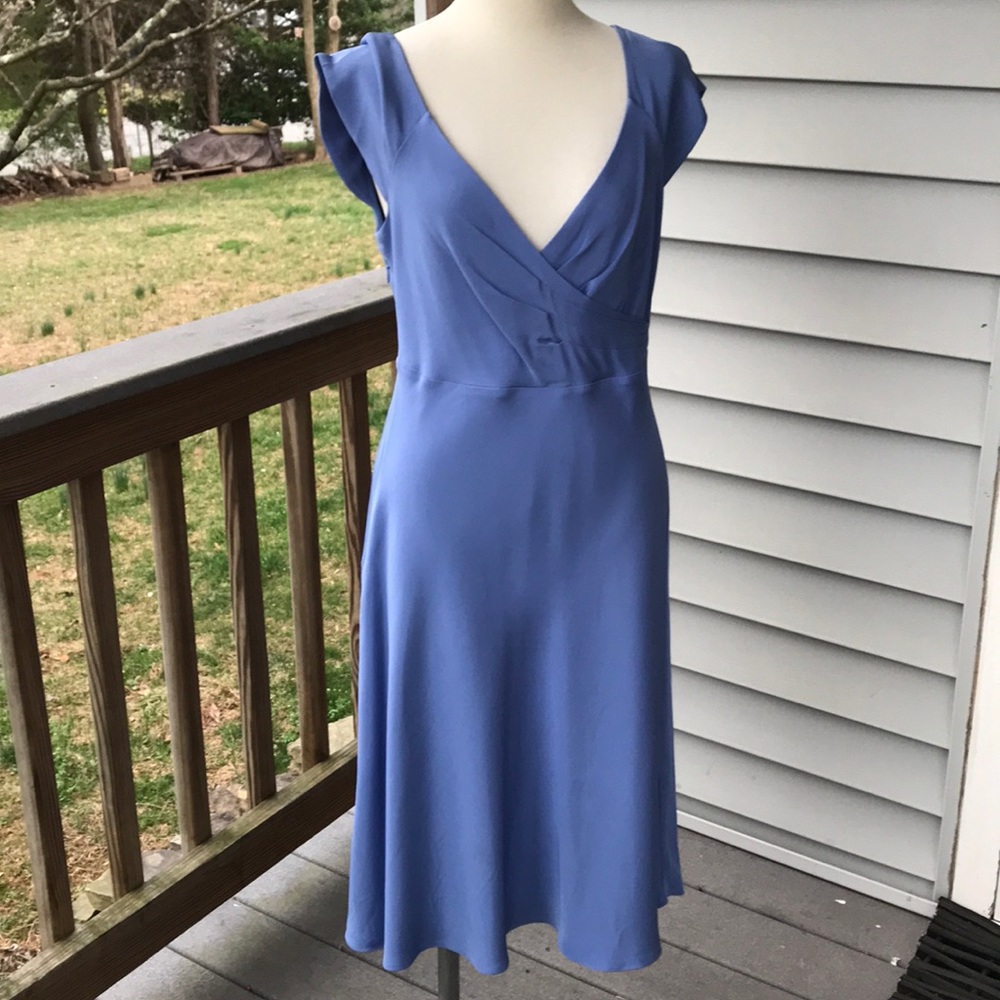 J. Crew Periwinkle Midi Dress